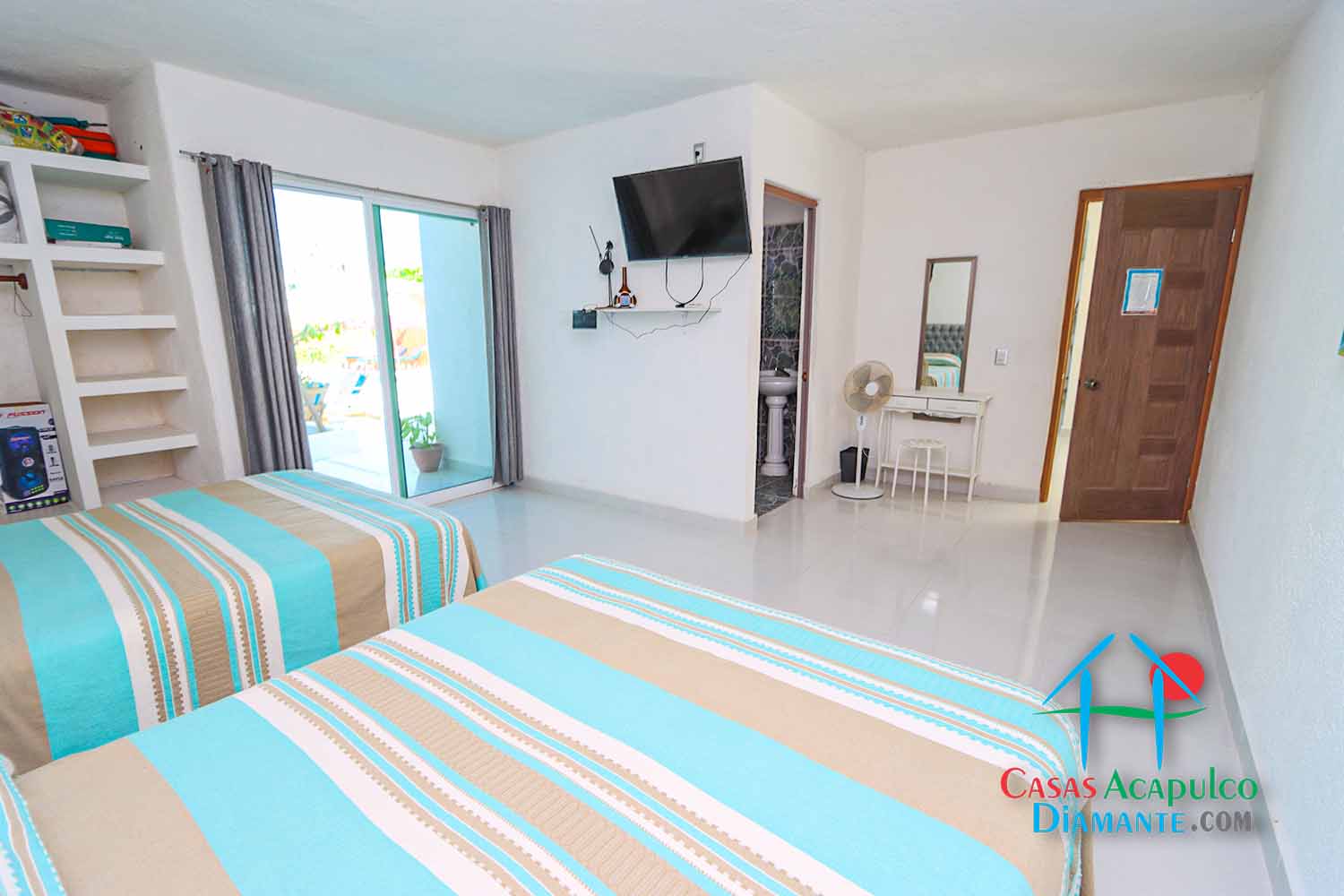 Casa Blanca Playa Encantada - Recámara uno 2